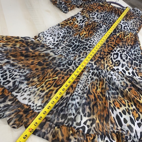 GENERATION LOVE Blaine Maxi *SAMPLE DRESS* Cheetah - Picture 11 of 14